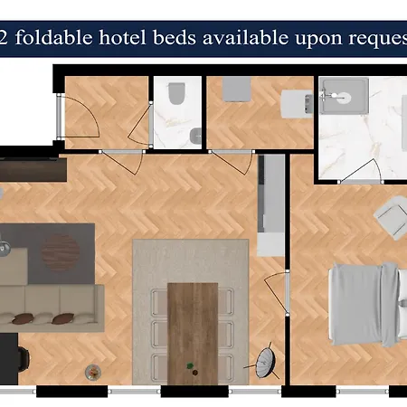 شقة Prestige Xl Full-home Near Center And Park روسندال